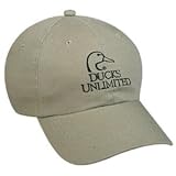 Ducks Unlimited Hat Ducks Unlimited, Khaki by Outdoor Cap DU21L