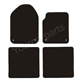 Renault Kangoo Tailored Car Mats (1997-2003) Black Deluxe Carpet (Budget Range)