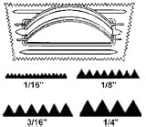 Clark Tile PT-062 Poly-Pro V-Notch Trowel