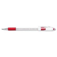 Pentel R.S.V.P. Ballpoint Pen, 0.7mm Fine Tip, Red Ink, Box of 12 (BK90-B)