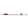 Pentel R.S.V.P. Ballpoint Pen, 0.7mm Fine Tip, Red Ink, Box of 12 (BK90-B)