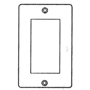 decorplate - Decor Single Switch