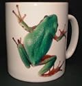 Frog mug ceramic collectors cup