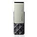 Silicon Power 8GB Blaze B30 USB 3.0 Swivel Flash Drive, Black (SP008GBUF3B30V1KNE)