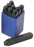 0-9 NUMBER STAMP SET 1/8"