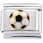 Soccer Ball Italian Charm