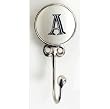 Monogram Ceramic Wall and Jewelry Hook - A