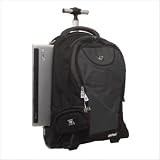 Heys USA D220-BLACK EPAC05 ROLLER- 1 PC (NYLON/POLYESTER ROLLING BACKPACK FOR LAPTOP)