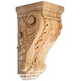 Jeffrey Alexander Acanthus Corbel (CORB-1CH) 5 x 5 x 10, Cherry