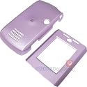 Lavender Rubberized Shield Protector Case w/ Belt Clip for Sidekick Slide