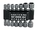 Pro-Grade 14-Piece Power Nut Driver Set - SAE and Metric Drivers - LIFETIME GUARANTEE!