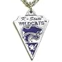 Kansas State Wildcats Logo Pendant Chain Necklace - NCAA College Athletics Fan Shop Sports Team Merchandise