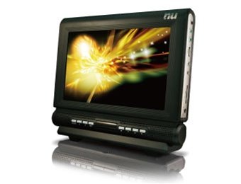 NU CineTrek II Portable DVD Player W/9.2 - Tablet Style + Free NU Headrest Bracket