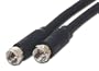 50 ft RG6 Coax Satellite / CATV Cable - Screw On F-Connector Type