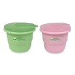 Green Sprouts Snack Cups with Lid - 2 Pack - PVC, BPA & Phthalate Free Green Sprouts Snack Cups with Lid - 2 Pack - PVC, BPA & Phthalate Free