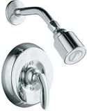 KOHLER K-T15611-4-BN Coralais Shower Mixing Valve Faucet Trim, Vibrant Brushed Nickel