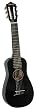 Mahalo UNG-30BK Painted Uke-Guitar (Black, Gig Bag)
