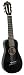 Mahalo UG-30BK Painted Uke-Guitar (Black, Gig Bag)