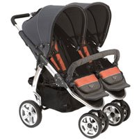 2009 Valco Latitude Twin double stroller Clay