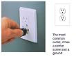 Self-closing Single Screw Outlet Covers 6-pack (White) Self-closing Single Screw Outlet Covers 6-pack (White)