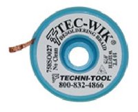 Techni-Tool Tec-Wik Desolder Braid, .125", 10