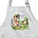 Sandy Mertens Easter Vintage - Feeding Baby Chicks and Rooster - Aprons