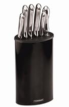 Typhoon Limousine Black Knife Block and Knives Set