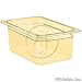Kitchen & Housewares : H-Pans Food Pan Half Size - 6'' Deep Amber
