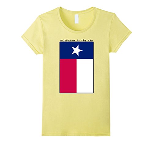 Women's Explosions in the Sky | Texas Flag Small Lemon