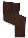 Flat Front Corduroy Trouser
