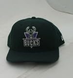Milwaukee Bucks 2-Stripe Ribbed Knit Beanie