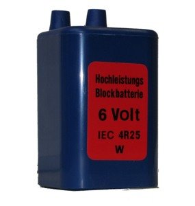 Cover image : TROCKENBATTERIE, 6 V / 7 AH Zink-Kohle-Batterie ohne Quecksilber und Cadmium