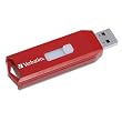 Verbatim Store N Go USB Flash Drive 64GB Security Feature Compact Sleek Retractable Design