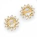 Jewelry : 14K Diamond Earrings Jackets D.50tw