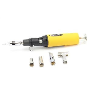 Wall Lenk LSP 60K SOLDERPRO 60 4 in 1 Butane Powered Soldering Iron & Blow Torch Kit Wall Lenk LSP-60K SOLDERPRO 60 4-in-1 Butane Powered Soldering Iron & Blow Torch Kit