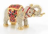 Miniature Elephant - Jeweled Box