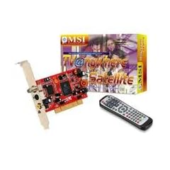 MSI TVAnywhere Satellite PCI DVD-S TV-Tunerkarte f�r digitalen Satellitenempfang bis 1080i incl. Satellitenantenne und Fernbedienung