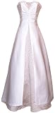  : Beaded Strapless White Satin Dress Wedding Gown