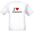 I LOVE HUNGARY - Country-series - White T-shirt