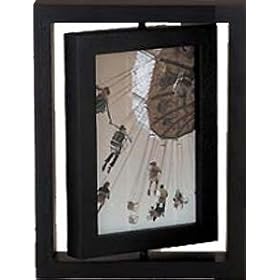 Black SPINNER for 2 vertical 4x6 prints - 4x6
