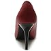 Ollio Women's Shoe D'Orsay High Heel Pointed Toe Simple Pump