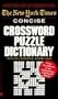 New York Times Concise Crossword Puzzle Dictionary