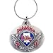 Philadelphia Phillies Oval Pewter Keychain