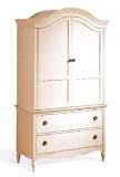 Armoire w/ Wood Knobs Celery