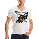 Armani Exchange A|X Eagle V-Neck T-Shirt