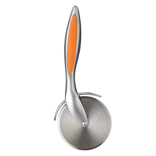Kitchen Craft Colourworks Pizza Cutter / Pizza Wheel, Orange