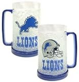 Detroit Lions Crystal Freezer Mug