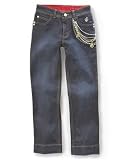 Rocawear - Rocawear Girls 5-Pocket Chain Detail Jeans