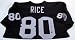 Jerry Rice autographed Football Jersey (Oakland Raiders) Rice Hologram