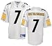 Ben Roethlisberger Jersey: Reebok White Replica #7 Pittsburgh Steelers Jersey - X-Large